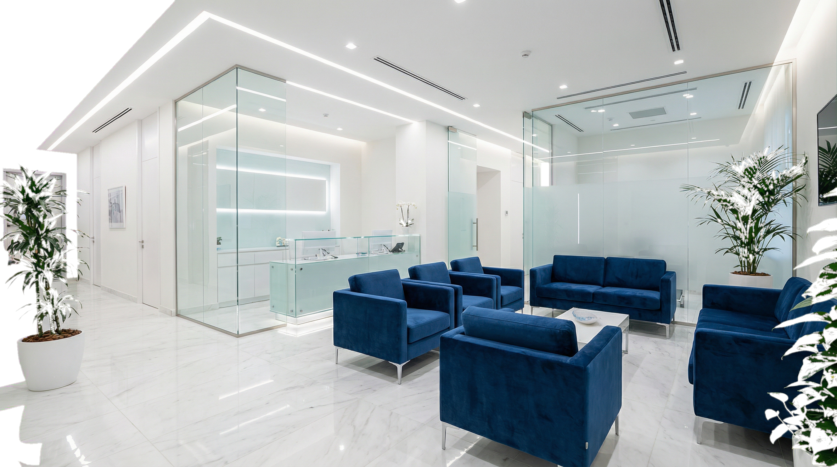 Blue Water Spa Interior
